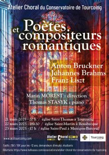 BRUCKNER / LISZT / BRAHMS - Atelier Conservatoire Tourcoing