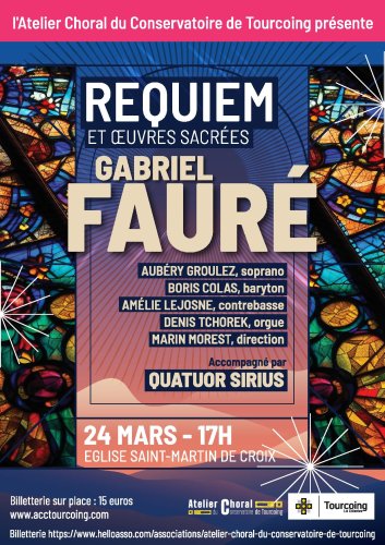 GABRIEL FAURE  - Atelier Conservatoire Tourcoing