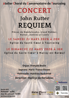 REQUIEM DE RUTTER  - Atelier Conservatoire Tourcoing
